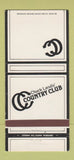 Matchbook Cover - Chuck Landis' Country Club Reseda CA 30 Strike