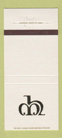 Matchbook Cover - Math Hermann Funeral Home St Louis MO 30 Strike