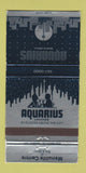 Matchbook Cover - Aquarius Bar Grill Toronto ON 30 Strike