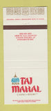 Matchbook Cover - trump Taj Mahal Casino Atlantic City NJ 30 Strike