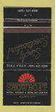 Matchbook Cover - Showboat Hotel Casino Atlantic City NJ WEAR #1 30 Strike