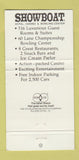 Matchbook Cover - Showboat Hotel Casino Atlantic City NJ WEAR #1 30 Strike