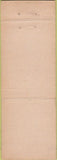 Matchbook Cover - Cafe Lucerne Boston MA CREASE