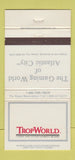 Matchbook Cover - TropWorld Casino Atlantic City NJ 30 Strike
