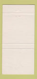 Matchbook Cover - Forbes Officers Club Military 30 Strike