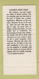 Matchbook Cover - Elks Lodge South San Francisco CA Buzz Wilkes 30 Strike