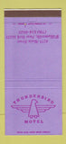 Matchbook Cover - Thunderbird Motel Williamsville NY 30 Strike
