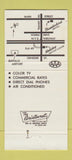 Matchbook Cover - Thunderbird Motel Williamsville NY 30 Strike