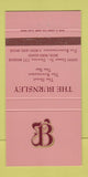 Matchbook Cover - Burnsley Hotel Denver Colorado 30 Strike
