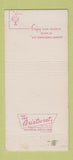 Matchbook Cover - The Stevens Milwaukee WI 30 Strike