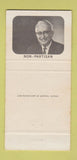 Matchbook Cover - Stan Thayer Circuit Judge Election MI? 30 Strike
