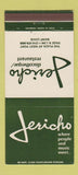 Matchbook Cover - Jericho Disco Restaurant ST Louis MO 30 Strike