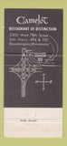 Matchbook Cover - Hans Skalle's Camelot Bloomington MN restaurant 30 Strike