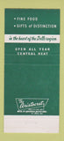 Matchbook Cover - Lake Delton Corner Restaurant Motel WI  30 Strike