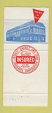 Matchbook Cover - Citizens Savings and Loan Painesville OH 1964 30 Strike