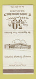 Matchbook Cover - First National Bank Yale OK 1959 30 Strike
