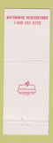 Matchbook Cover - Piedmont Airlines Los Angeles CA girlie