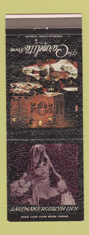 Matchbook Cover - Lageman's Rosslyn Inn Crafton PA girlie