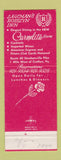Matchbook Cover - Lageman's Rosslyn Inn Crafton PA girlie