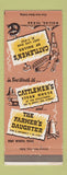 Matchbook Cover - Cattlemen's Steak House Dallas TX Fort Worth