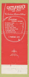 Matchbook Cover - Cattlemen's Steak House Dallas TX Fort Worth