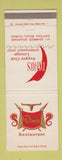 Matchbook Cover - Dino's Restaurant Daytona Beach FL