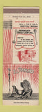 Matchbook Cover - El Rancho Flint MI restaurant