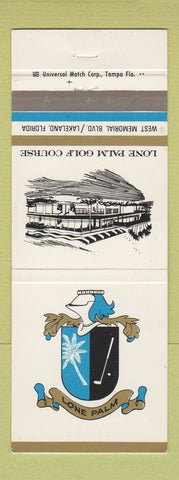 Matchbook Cover - Lone Palm Golf Course Lakeland FL