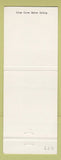 Matchbook Cover - Lone Palm Golf Course Lakeland FL