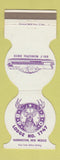 Matchbook Cover - Elks Lodge Farmington NM WEAR Jewelite