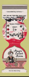 Matchbook Cover - Magic Carpet Room Futurama Bowling San Jose CA Jewelite