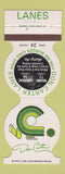 Matchbook Cover - Don Carter Bowling Lanes Miami Tamarac FL