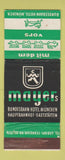 Matchbook Cover - Mayers Hotel Munchen Bundesbahn German Railroad WEAR