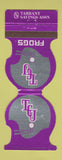 Matchbook Cover - TCU Horned Frogs Football 1979 Tarrant Savings WEAR