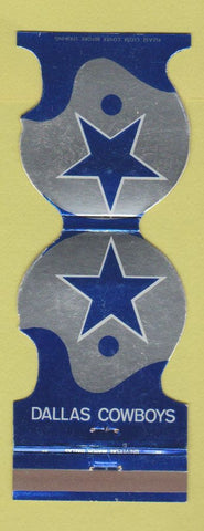 Matchbook Cover Dallas Cowboys Football Mexican Restaurants Houston TX Jewelite