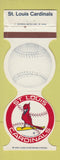 Matchbook Cover - St Louis Cardinals Baseball 1982 WORN