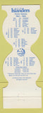 Matchbook Cover - New York Islanders Hockey RMS Editor Election 1983-84