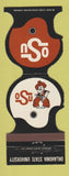 Matchbook Cover - Oklahoma State University Cowboys 1976 Frontier Savings