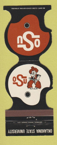 Matchbook Cover - Oklahoma State University Cowboys 1976 Frontier Savings