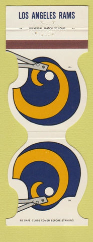Matchbook Cover - Los Angeles Rams Football