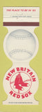Matchbook Cover - New Britain Red Sox Baseball 1983 CT