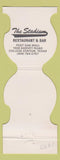 Matchbook Cover - New Orleans Saints Football Stadium Rest. College Station TX