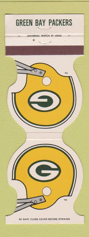 Matchbook Cover - Green Bay Packers Football Hilton Troy MI 1982