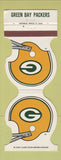 Matchbook Cover - Green Bay Packers Football 1986 Breezewood Restaurant