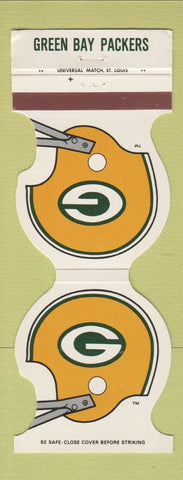 Matchbook Cover - Green Bay Packers Football 1986 Breezewood Restaurant