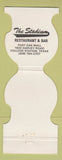 Matchbook Cover - Houston Oilers Football Stadium Restaurant College Station TX