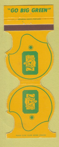 Matchbook Cover - Oregon Ducks Football 1976 Equitable Savings