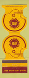 Matchbook Cover - Arizona State Sundevils Football 1977 Mexican Food Phoenix AZ