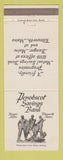 Matchbook Cover - Penobscot Savings Bank Ellsworth ME Bangor