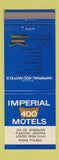Matchbook Cover - Imperial 400 Motel Flagstaff AZ